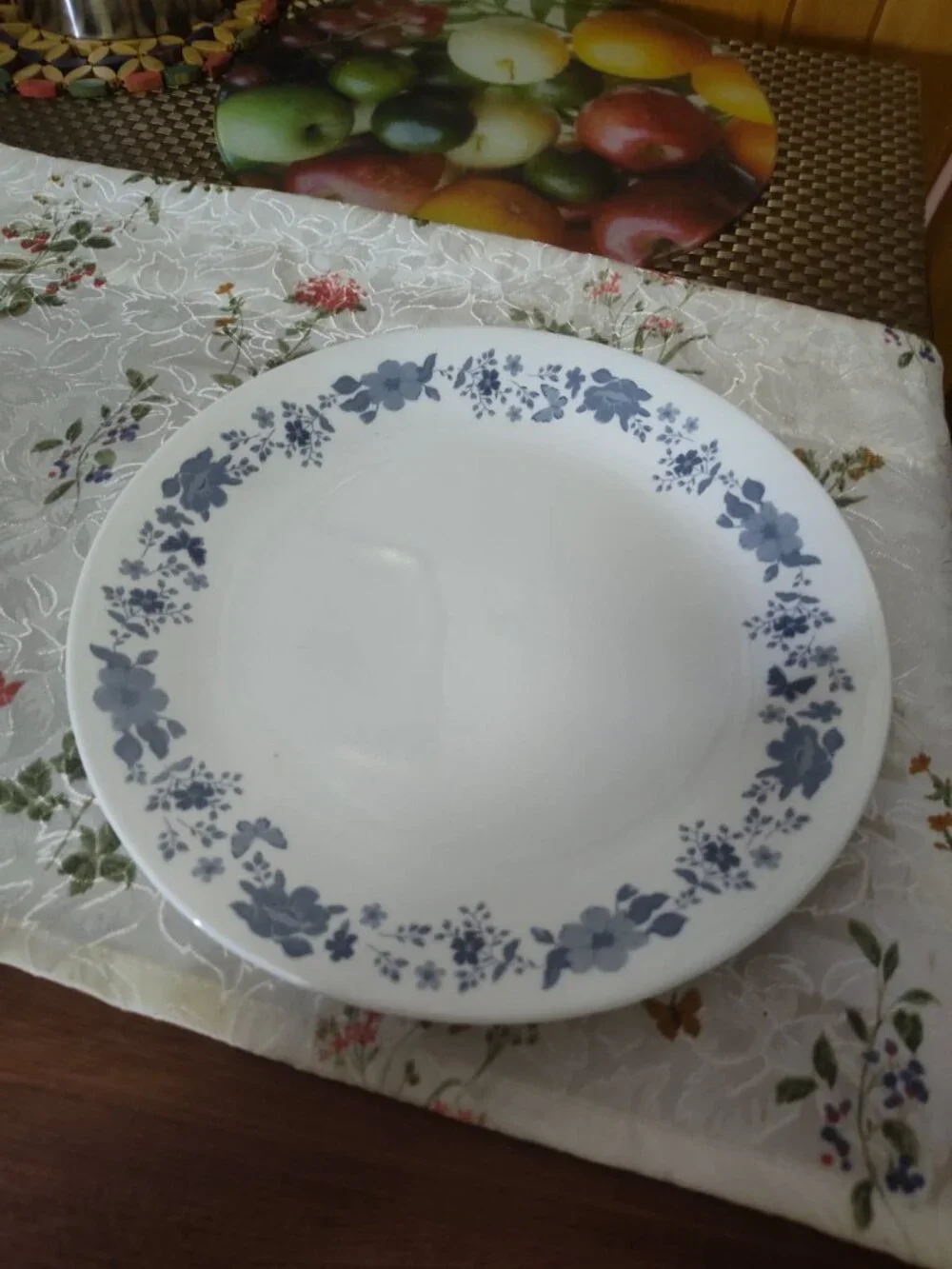 Lot of 3 Pioneer Woman by Corelle Dinner Plates Evie Blue Floral